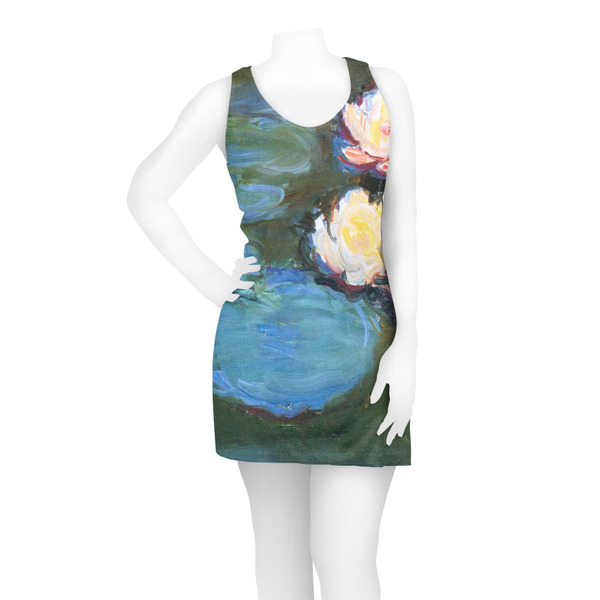 Water Lilies #2 Racerback Dress - On Model - Front
