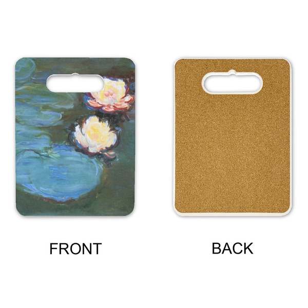 Water Lilies #2 Rectangle Trivet with Handle - APPROVAL
