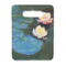 Water Lilies #2 Rectangle Trivet with Handle - FRONT