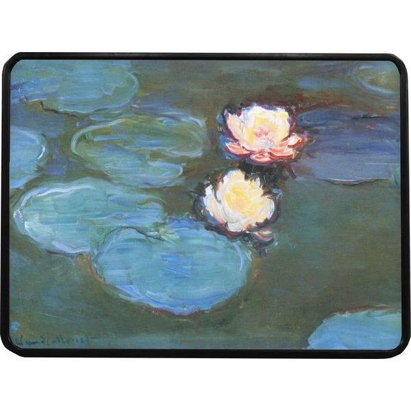 Water Lilies #2 Rectangular Car Hitch Cover w/ FRP Insert