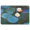 Water Lilies #2 Rectangular Fridge Magnet - FRONT