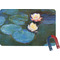 Water Lilies #2 Rectangular Fridge Magnet (Personalized)