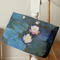 Water Lilies #2 Large Rope Tote - Life Style