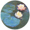 Water Lilies #2 Round Mousepad - APPROVAL