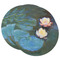 Water Lilies #2 Round Paper Coaster - Main