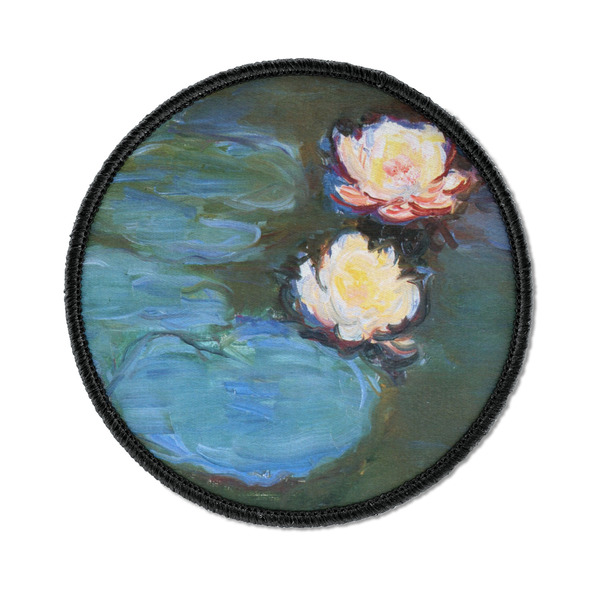 Custom Water Lilies #2 Iron On Round Patch