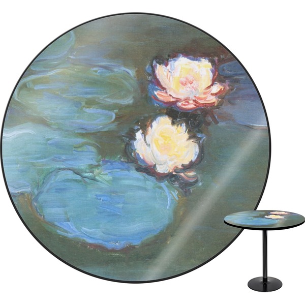 Custom Water Lilies #2 Round Table