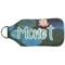 Water Lilies #2 Sanitizer Holder Keychain - Large (Back)