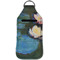 Water Lilies #2 Sanitizer Holder Keychain - Large (Front)