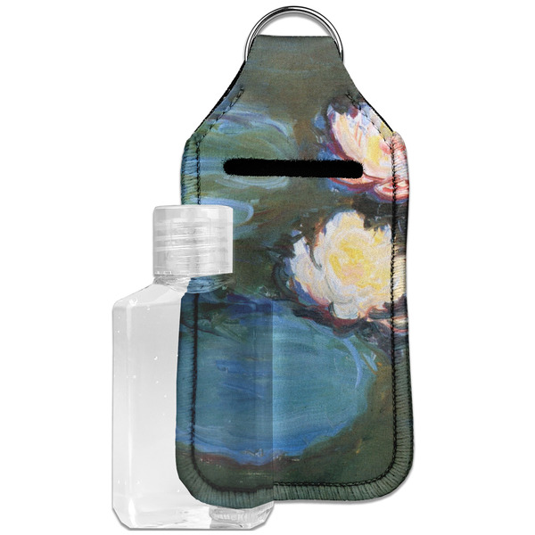 Water Lilies #2 Sanitizer Holder Keychain - Large with Case