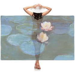 Water Lilies #2 Sheer Sarong