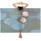 Water Lilies #2 Sarong (with Model)