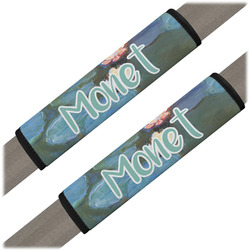 Water Lilies #2 Seat Belt Covers (Set of 2)