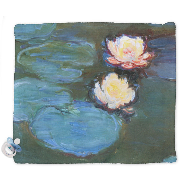 Custom Water Lilies #2 Security Blankets - Double Sided