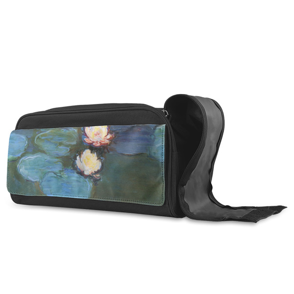 Water Lilies #2 Shoe Bags - ANGLE (Open)