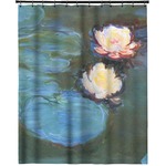 Water Lilies #2 Extra Long Shower Curtain - 70"x84"