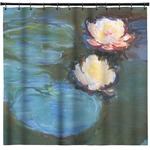 Water Lilies #2 Shower Curtain - Custom Size