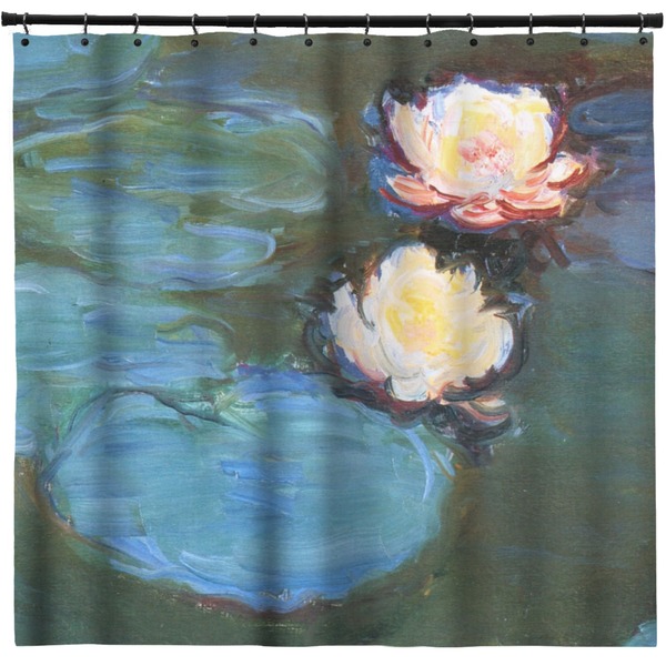 Custom Water Lilies #2 Shower Curtain - Custom Size