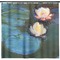 Water Lilies #2 Shower Curtain - Custom Size