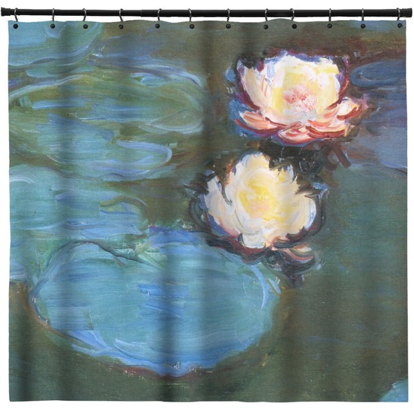 Custom Water Lilies #2 Shower Curtain - 71" x 74"