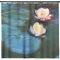 Water Lilies #2 Shower Curtain (Personalized)