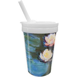 Water Lilies #2 Sippy Cup with Straw