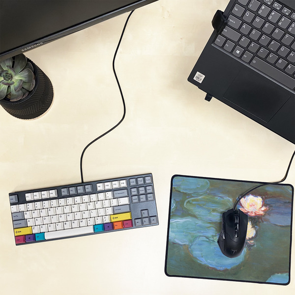 Water Lilies #2 Small Gaming Mats - LIFESTYLE