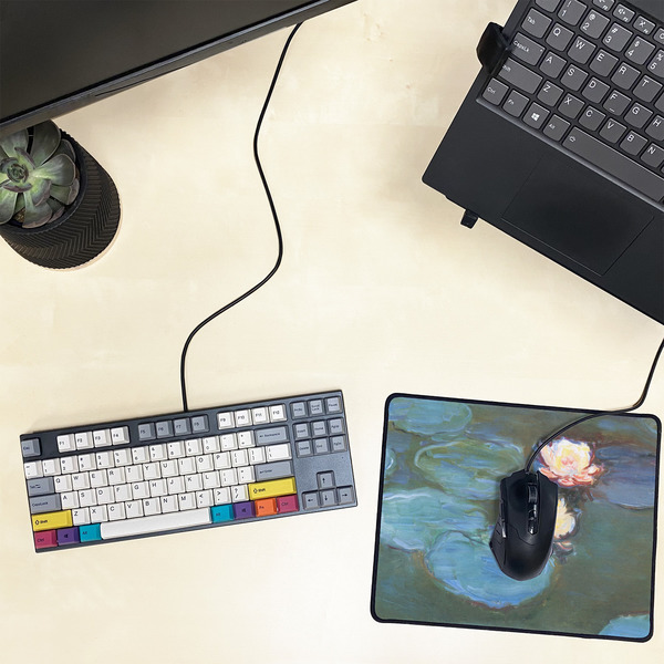 Water Lilies #2 Small Gaming Mats - LIFESTYLE