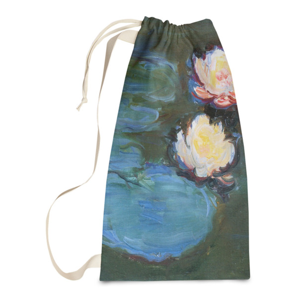 Custom Water Lilies #2 Laundry Bags - Small