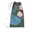 Water Lilies #2 Small Laundry Bag - Front View