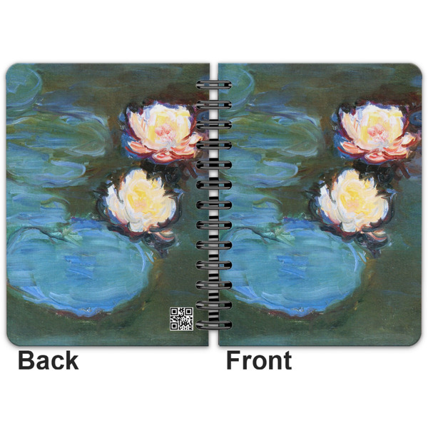 Water Lilies #2 Spiral Journal 5 x 7 - Apvl