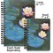 Water Lilies #2 Spiral Journal - Comparison