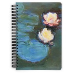 Water Lilies #2 Spiral Notebook - 7x10
