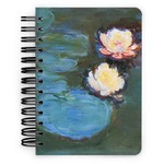 Water Lilies #2 Spiral Notebook - 5x7