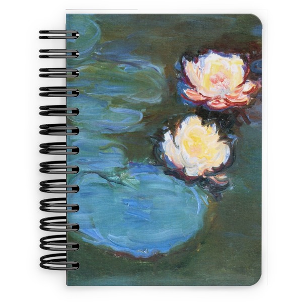 Custom Water Lilies #2 Spiral Notebook - 5x7