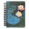 Water Lilies #2 Spiral Journal Small - Front View