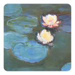 Water Lilies #2 Square Decal - Small