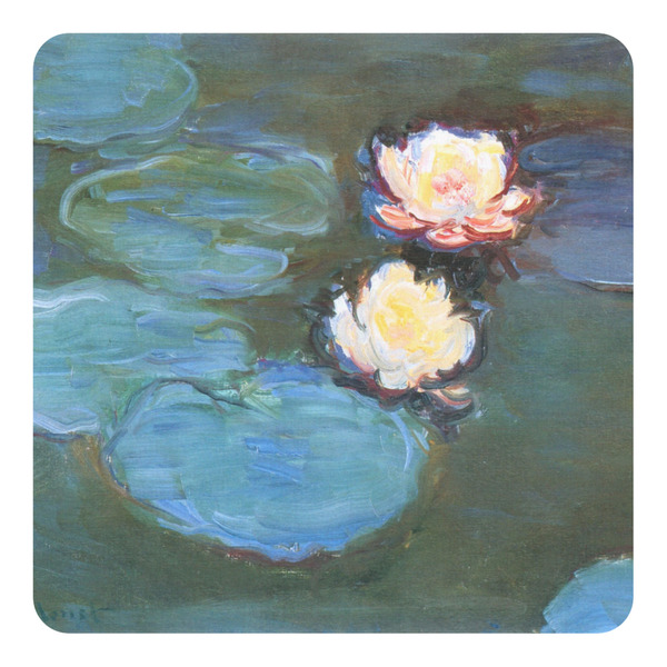 Custom Water Lilies #2 Square Decal - Small