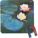 Water Lilies #2 Square Fridge Magnet