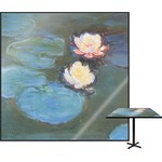Water Lilies #2 Square Table Top - 30"