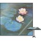 Water Lilies #2 Square Table Top
