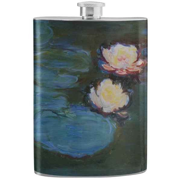 Custom Water Lilies #2 Stainless Steel Flask