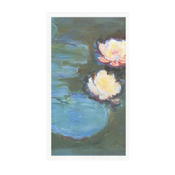 Water Lilies #2 Guest Towels - Full Color - Standard