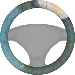 Water Lilies #2 Steering Wheel Cover