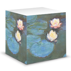 Water Lilies #2 Sticky Note Cube