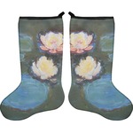 Water Lilies #2 Holiday Stocking - Double-Sided - Neoprene