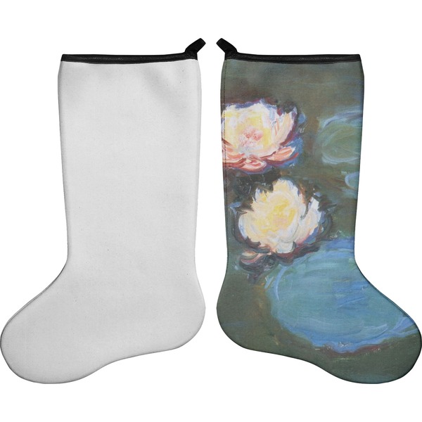 Water Lilies #2 Stocking - Single-Sided - Approval