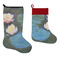 Water Lilies #2 Stockings - Side by Side compare