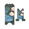 Water Lilies #2 Stylized Phone Stand - Front & Back - Small