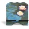 Water Lilies #2 Stylized Tablet Stand - Front without iPad